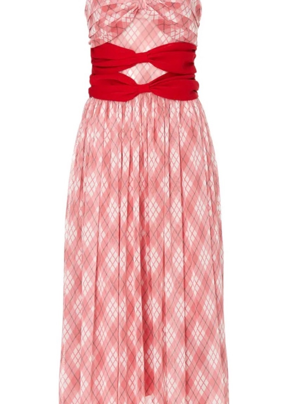 Adam Lippes Collective Bow Front Cami Midi Dress Size 10